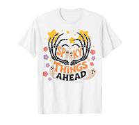 Halloween Boho Spooky Things Ahead Stars Maglietta