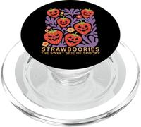 Halloween Boho Strawboories Sweet Side Of Spooky PopSockets PopGrip per MagSafe