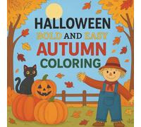 Halloween Bold And Easy Autumn Coloring