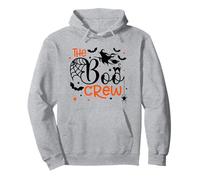 Halloween Boo Crew Witch, Pipistrelli e Ragni - Dolcetto o Scherzetto Felpa con Cappuccio