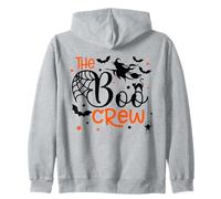 Halloween Boo Crew Witch, Pipistrelli e Ragni - Dolcetto o Scherzetto Felpa con Cappuccio
