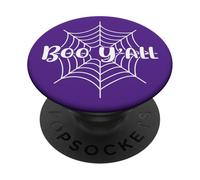 Halloween Boo Y'all Ragnatela PopSockets PopGrip Adesivo