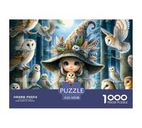 Halloween Book Magic Castle Pezzi Cartone Ben Realizzati Ottimo Per Allenamento Mentale, Memoria E Relax A Casa 52x38cm/1000pcs