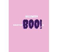 Halloween BOOk pink: Halloween SketchBOOk for Girls Pink Cute Sketchbook Scary Notebook