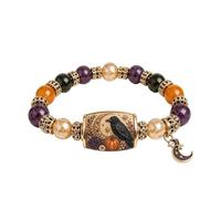 Halloween Braccialetti Per Donne Con Ciondolo Fantasma Gioielli e Perline