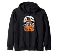 Halloween Bradipo Cappello Strega Zucca Spooky Felpa con Cappuccio