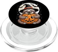 Halloween Bradipo Cappello Strega Zucca Spooky PopSockets PopGrip per MagSafe