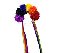 Halloween Bride Flower Corone Fasce Per Matrimoni E Accessorio Per Capelli Floreali Feste In Costume Oggetti Scena Halloween Devil Horns