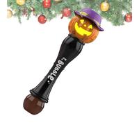 Halloween Bubble Wand, Automatic Light-Up Bubble Maker Kids, Glowing Outdoor Toy, 32.5x15.8x9.5cm, Spooky Design, Party Ready, Pool Play, Bath Time, Birthday Events, and Summer Activities