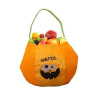 Halloween Bucket - Halloween Candy Bucket | Halloweenn Party Buckett, Embroidered Trick-or-Treat Bag Festival Decoration For Photo Kids Goodies Family Night Holiday Adventures Cosplay Home