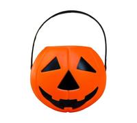 Halloween Buckets with Handle Pumpkin - Storage Container Halloween Candy