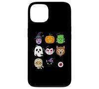 Halloween Building Testa di Mattone Zucca Fantasma Zombie Divertente Custodia per iPhone 13