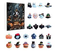 Halloween Calendar Advent 2025 - Horror Collectible Figures and Doll Toys for Kids, Teens, Men, Women, Boys, Girls, Kitchen, Home, Party, Holiday, Spooky Countdown Fun
