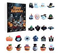 Halloween Calendar Advent 2025 - Horror Collectible Figures and Doll Toys for Kids, Teens, Men, Women, Boys, Girls, Kitchen, Home, Party, Holiday, Spooky Countdown Fun