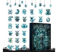 Halloween Calendar Advent - 24-Day Countdown Calendar | 2d Acrylic