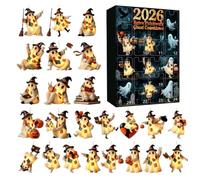 Halloween Calendar Countdown | 2026 2d Acrylic Funny Ghost Advents