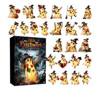 Halloween Calendar Countdown 2D - Acrylic Halloween Ghost Ornaments Box for