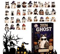 Halloween Calendar Countdown Cute 2D Acrylic 31 Days Ornaments Ghost