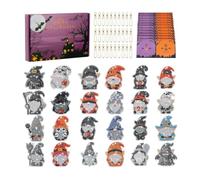 Halloween Calendar Countdown Gnomes - - Keychains Ornaments Gem Painting |