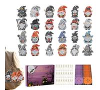 Halloween Calendar Countdown Gnomes - Pendant Keychains Ornaments
