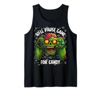 Halloween Camicia Gamer Skeleton Zombie Gaming Ragazzi Halloween Canotta
