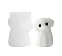 Halloween Candle Mold - Silicone Candle Making Mould | Spooky Shape Craft T | Concrete Craft Mould for Artists Beginners Hobbyists Craft Lovers Holiday Home Events Workshop Studio
