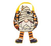 Halloween Candy Bags, Trick or Treat Tote Bag, with Reusable Non-Woven Fabric 14.56x7.87inch, Holiday Snack Bag for Kids, Man, Women, School Events, Family, Parties, Parades, Haunted House, Orange