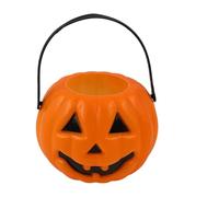Halloween Candy Bucket - Holder di caramelle fantasma leggero, cesto morbido riutilizzabile | vaso decorativo spettrale per torre oltremare esposizione tavolo festa tote regalo Hall
