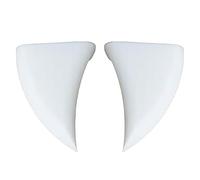Halloween Car Decor | Vampire Fangs Car | Car Teeth, White Devil Horns, Bumper Decor Halloween, Waterproof Car Fangs, Halloween Vehicle Accessories, Car Halloween Decorations