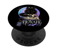 Halloween carino gatto e teschio perfetto per festeggiare Halloween PopSockets PopGrip Adesivo