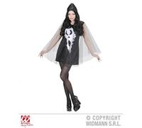 HALLOWEEN CARNEVALE COSTUME SCREAMING GHOST LADY FANTASMA DONNA TAGLIA S
