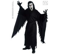 HALLOWEEN CARNEVALE COSTUME VESTITO SCREAMING GHOST FANTASMA UOMO TAGLIA S