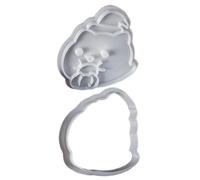 Halloween Cat Baking Cutter Mold Fondant Cookie Dough, Easy-to-Use Kitchen Embossing Animal Moulds Beginners, Ideal for Holiday Event Baking, Cheese, Chocolate, Dessert Crafting in Homes and Bakeries
