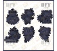 Halloween Cat Gatto nero formina Cookie Cutter - Taglia biscotti ottobre 2022