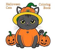 Halloween Cats: Coloring Book