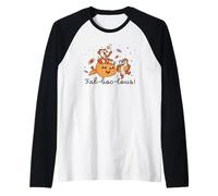 Halloween Chip n Dale Fabooolous Maglia con Maniche Raglan
