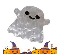 Halloween Claw Clip, Ghost Pumpkin Cat Hairpin - Unique Acrylic Hair Barrettes For Women And Girls, Perfect Hair Accessories For Halloween Ghost Pumpkin Cat Hairpin