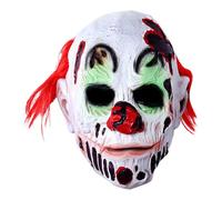 Halloween Clown Maschera - Pennywise | Maschera Di Clown Spaventoso Dei Capelli | Costume Di Copertura Completa Spaventosi | | Proprietà Fotografica Per Film Horror