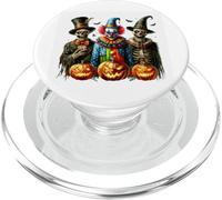 Halloween Clown Scheletro Jack O Lanterna Divertimento PopSockets PopGrip per MagSafe