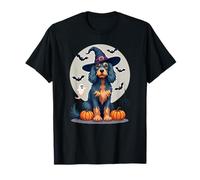 Halloween Cocker Spaniel Dog, Nero, Marrone Chiaro Maglietta