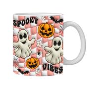 Halloween Coffee Cups | Offer Multiple Benefits Fun Ceramic Halloweens Coffees Cup | Hallo-ween Tabletop Decor, 3D Effect Ceramics Pumpkin Cupes for Home Restaurant