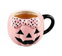 Halloween Coffee Mug - di ceramica calda al cioccolato Dinnerware Dot Bow Design