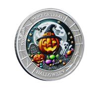 Halloween Collectible Trick or Treat Money, Keepsake Collector Money, Party Favor Souvenir Present for Home Decor and Seasonal Events, Kids Adults Women Men, 1.57x0.12 inches