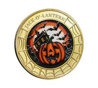 Halloween Collectible Trick or Treat Money, Keepsake Collector Money, Party Favor Souvenir Present for Home Decor and Seasonal Events, Kids Adults Women Men, 1.57x0.12 inches