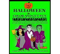 Halloween Color and Cut Fun