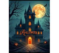 Halloween, colorindo aboboras ,morcegos: Lindo livro de colorir,para todas as idades