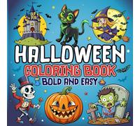 Halloween Coloring Book: 40 Fun and Relaxing Designs for All Ages | Bold & Easy Patterns to Spark Creativity and Calm