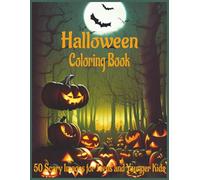 Halloween Coloring Book: 50 Bold Designs to Celebrate a Scary and Fun-Filled Halloween | Spooky & Cute Illustrations | 8.5x11 inches, 102 pages | Perfect for Relaxation and Family Fun