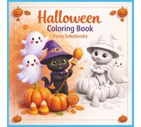 Halloween: Coloring Book,Amazing Pattern,Cute and Spooky Designs of Pumpkins, Witches, Ghosts and Monsters for Boys and Girls Ages 4-12