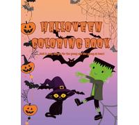 Halloween Coloring Book: Bold & easy designs for the young and the young at heart